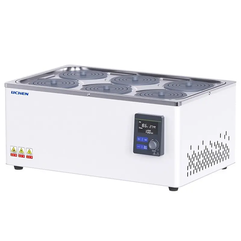Electric digital display constant temperature water bath pot HH-2 double hole four hole magnetic stirring to prevent dry burning