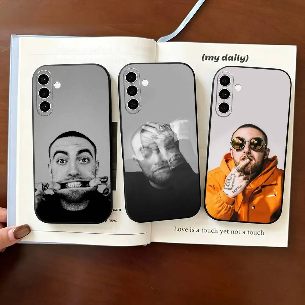 Mac Miller Rapper Honor   Phone Case For Samsung Galaxy A73,A72,A71,A70,A53,A52,A51,Others Soft Black Cover