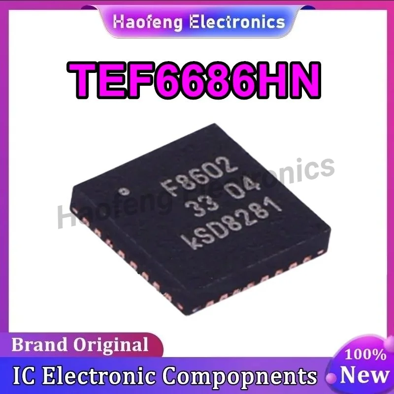 5PCS TEF6686HN TEF6686HN/V102 F8602 TEF6686 HVQFN-32 IC chipset New Original in stock