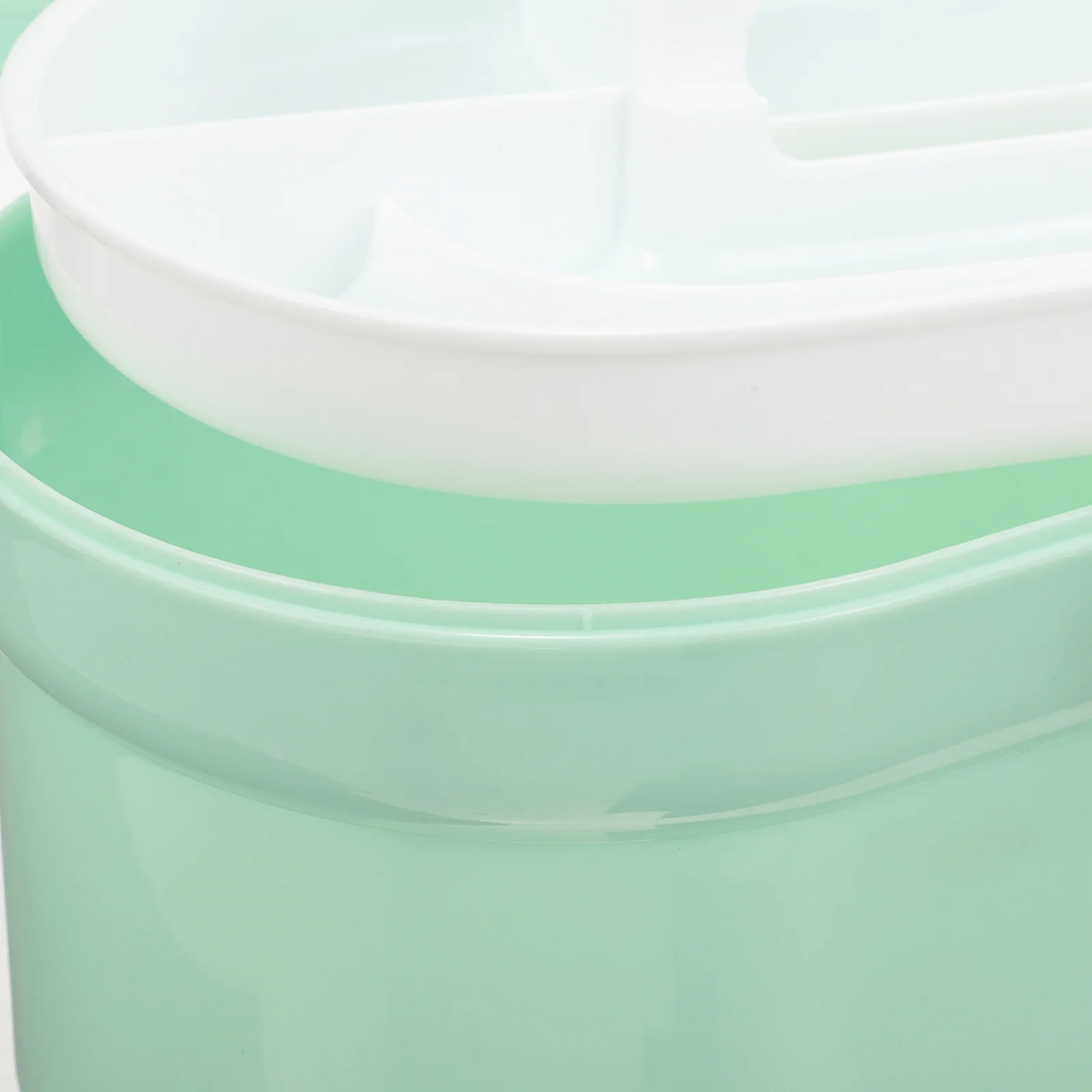 Children'S Medicine Box Portable Double Layer Storage Organizer Durable Plastic Medicine Container For Home Travel Green