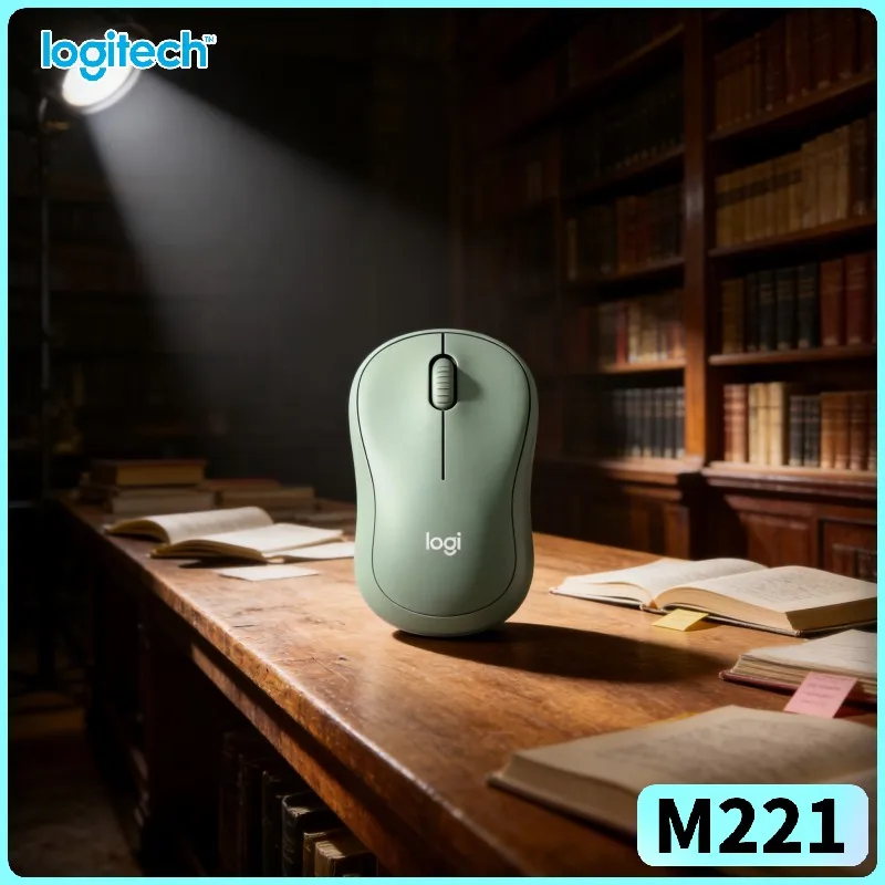 

Беспроводная бесшумная мышь Logitech M221 — радиус действия 10 м, 1000 DPI, компактный корпус, идеально подходит для ноутбуков, настольных ПК и офисных работников