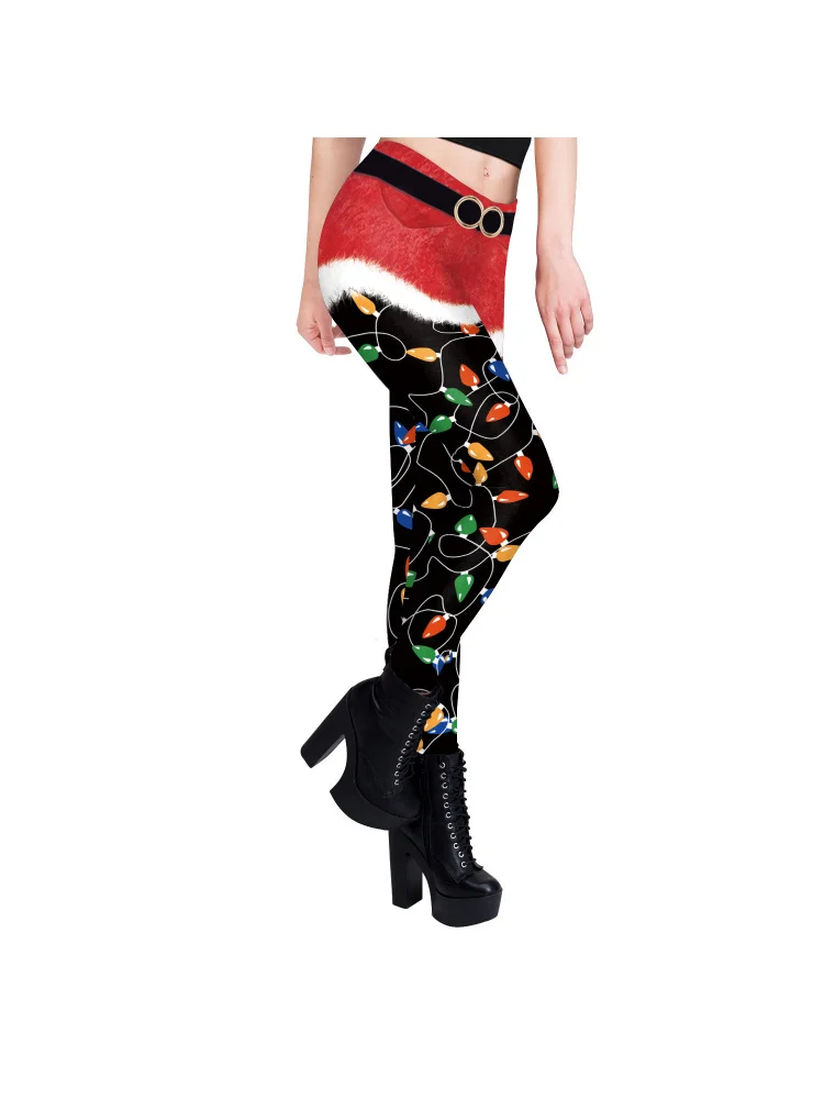 Cisas – pantalon de Yoga élastique pour femme, Long, en tissu imprimé, thème Cisas, Bot, printemps 2024