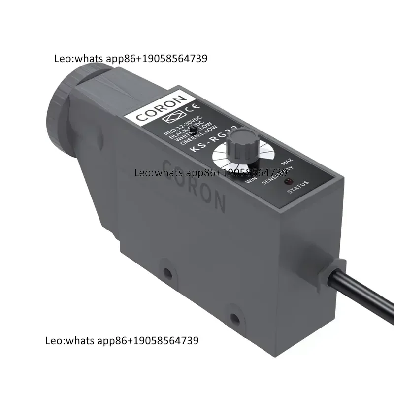 KS-G22-P Photoelectric Sensor PNP Output Coaxial Reflective Green Light Source 8-12mm Detection Distance Color Code