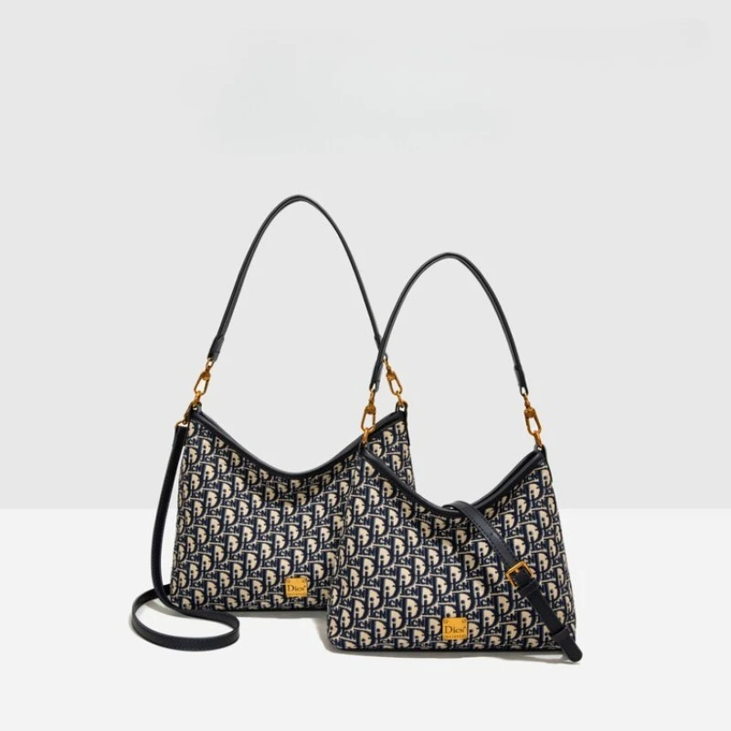 

Женская изысканная сумка через плечо в стиле пэчворк, уникальная смешанная ткань для повседневных холодильников и выходных