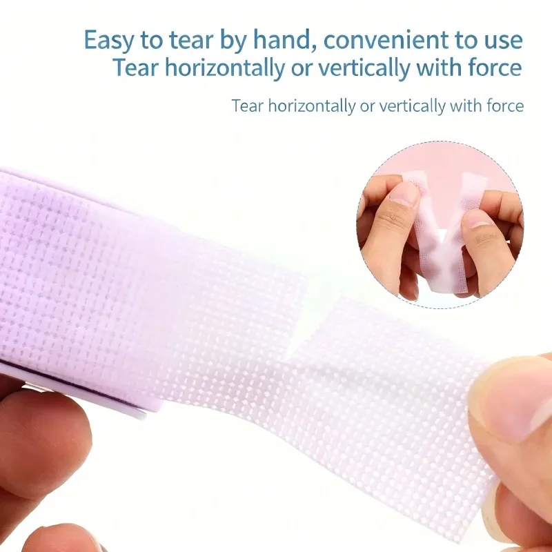 1/5/10 Pcs Non Woven Eyelash Grafting Tape Can Be Repeatedly Applied Without Damaging The Skin Beauty and Makeup Tape