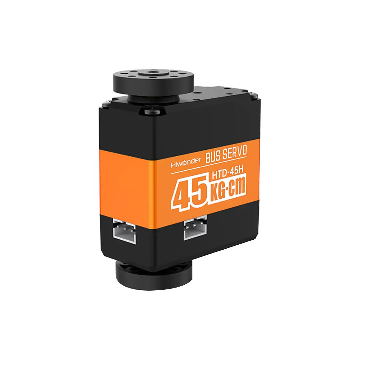 Hiwonder HTD-45H Double Shaft High Voltage Serial Bus Servo 45KG Torque with Three Connectors and Data Feedback