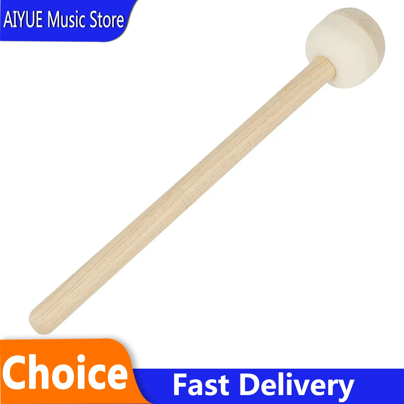IRIN Marching Drums Mallets Long Handle Drum Hammer For Small Army Drum Cymbal Gong Durable Percussion Musical Instrument Parts