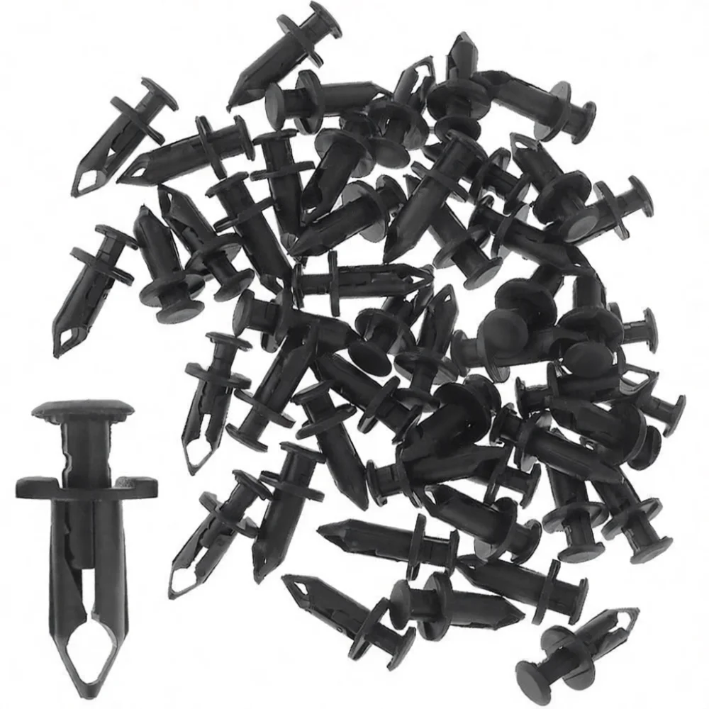 Automotive Nylon Bumper Clips For Ford GM Motor Decoration Refit Push Type Panel Retainer Fastener Body Replacement Kit