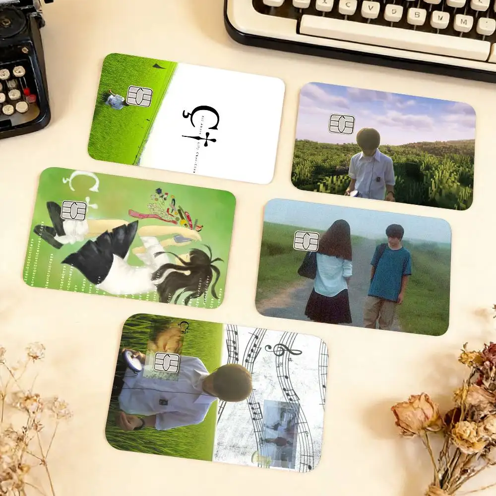 

All About Lily Chou-Chou Waterproof Film Skin Cover Credit Card Stickers Debit Front Bank Bus Pass