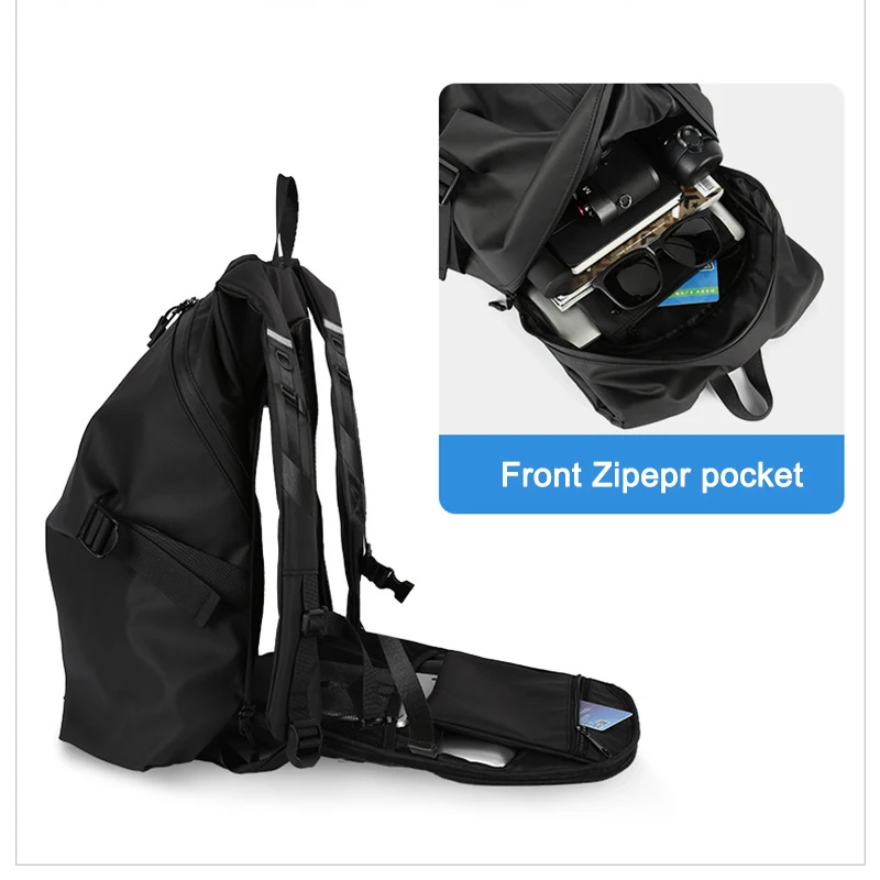 Waterproof Motorcycle Backpack Male Large Capacity Riding Helmet Bag Female Reflective Sport Travel Bag Outdoor Bicycle Daypack
