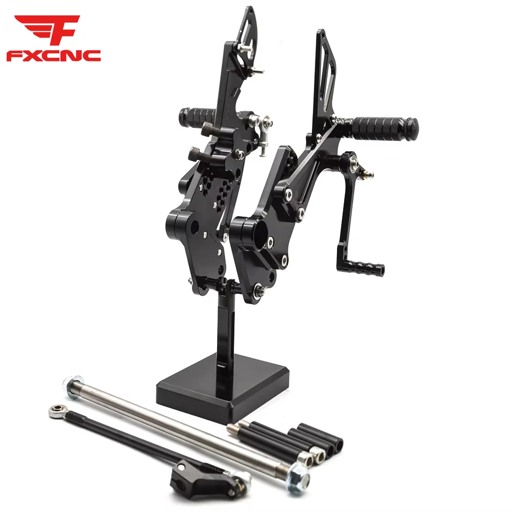 

CNC Adjustable Aluminum Motorcycle Rearset For dk 125 200 390 RC250 RC390 2011-2017 Footrest Footpeg Rear Set Footrest New