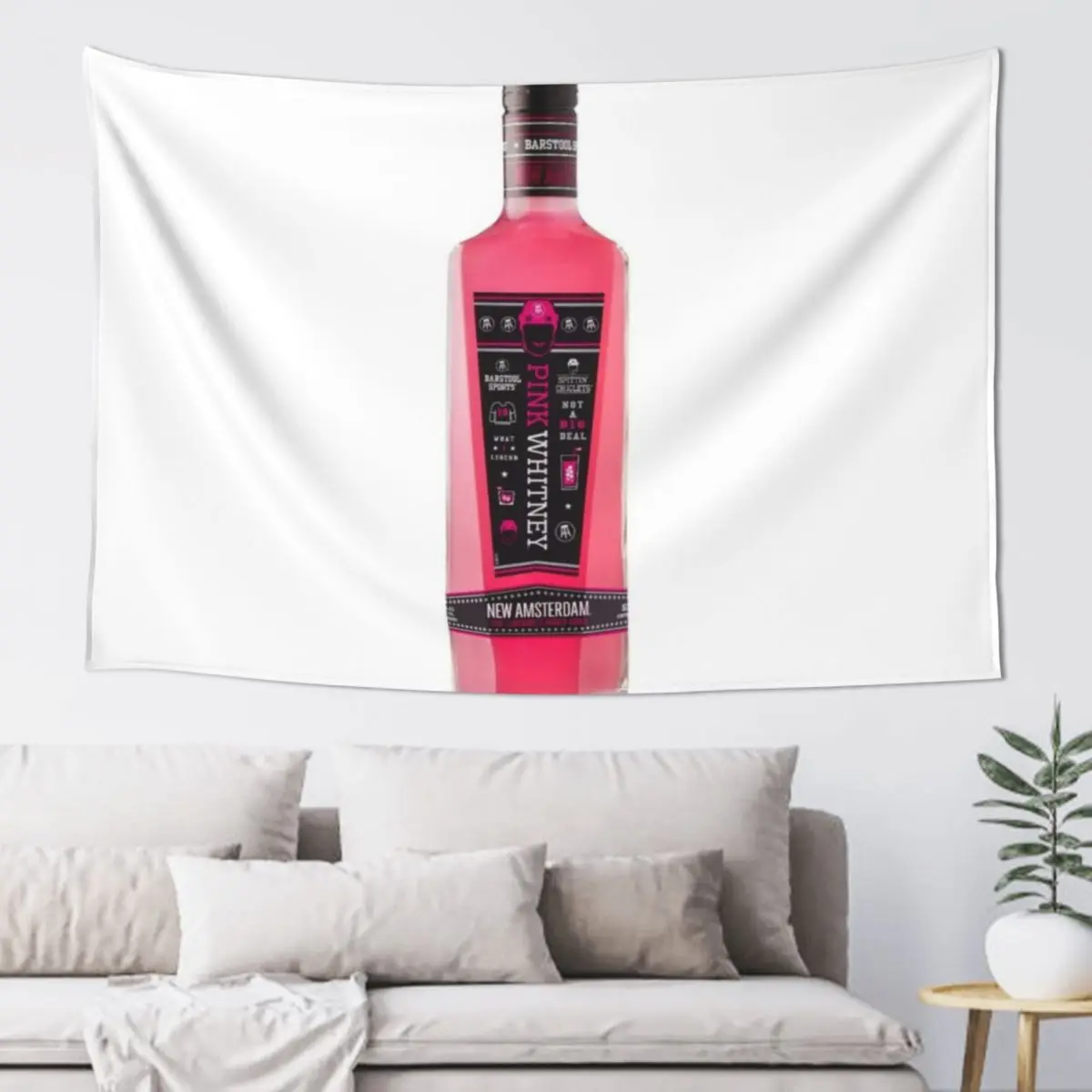 

Pink Whitney Tapestry Cute Room Things Home Decoration Accessories Tapestry