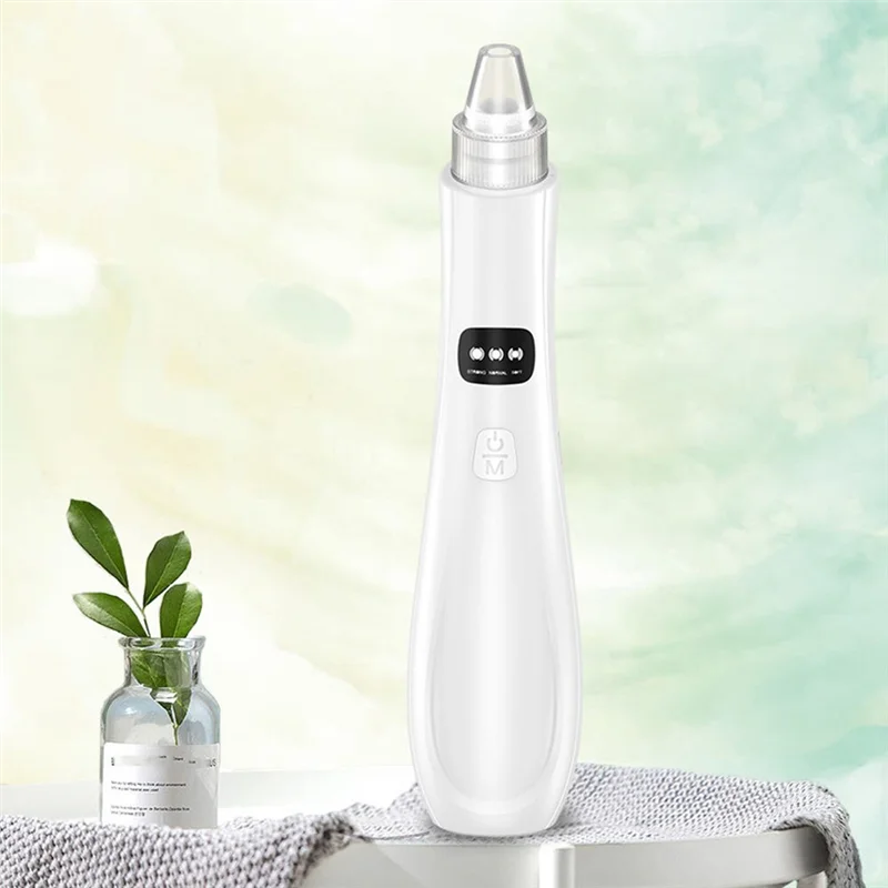 M14K-Blackhead Removal Face Cleansing Beauty Machine 3 Suction Mode Pore Cleaner Skin Remover Face Vacuum
