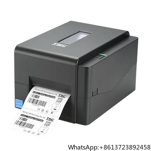 

TSC TE244 High-Speed 300 DPI Thermal Transfer Direct Thermal Dual Mode Monochrome Barcode Label Printer for Business Office Use
