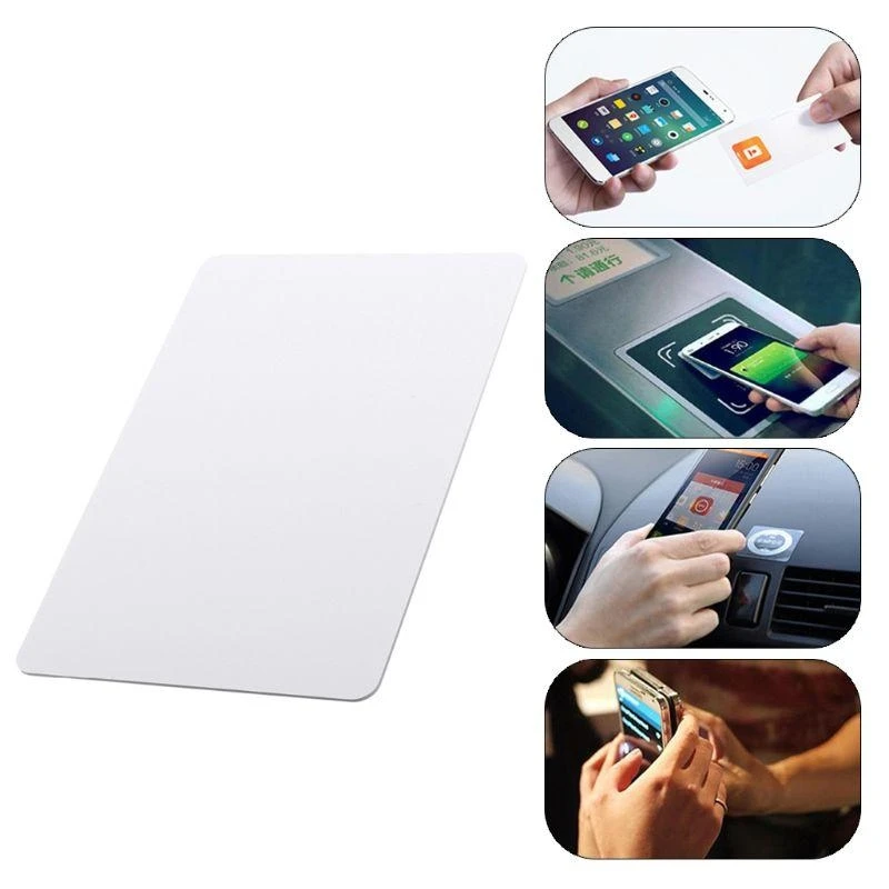 

HX6A 10X Cards White Rewritable Waterproof Ntag 215 Tags 540 Bytes for Outdoor for Smart Advertising Product Certificatio
