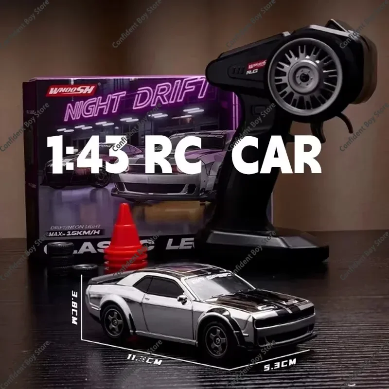 New 1/43 Rc Mini Drift Remote Control Car High-Speed Racing Car 2.4G 4WD Full-Scale Gyroscope Remote Control Car Boys Gift