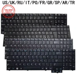 US/UK/RU/IT/PO/FR/GR/SP/AR/TR Laptop Keyboard For Samsung R517 R523 R525 R528 R530 R538 R540 R618 R620 R719 RV508 RV510 P580