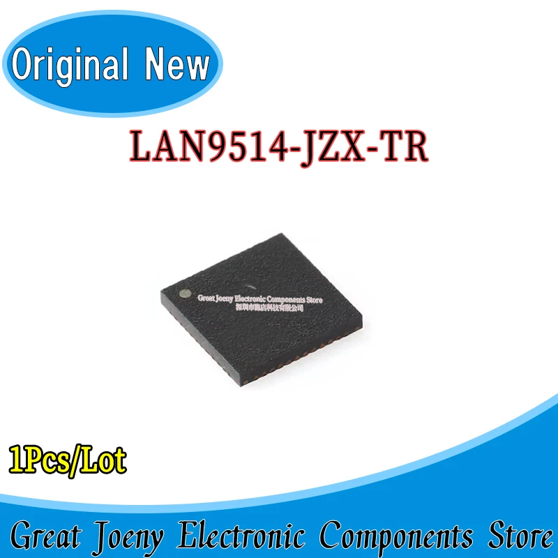 100% New Original LAN9514-JZX-TR LAN9514-JZX LAN9514 IC Chipset QFN-64 Bulk Best Price Plastic Casing