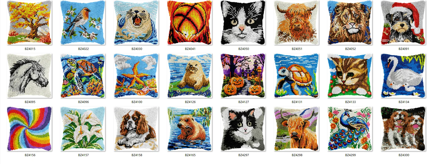 

Наборы крючков с защелкой, крючок с защелкой, подушка для коврика, предварительно напечатанный холст, вязание крючком, рукоделие, поделки для взрослых, 43-43 см, золотое дерево