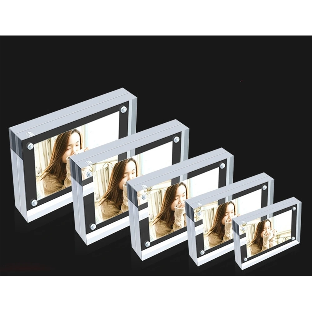 Strong Magnetic Acrylic Menu List Card Display Frame Clear Poster Tag Sign Stand