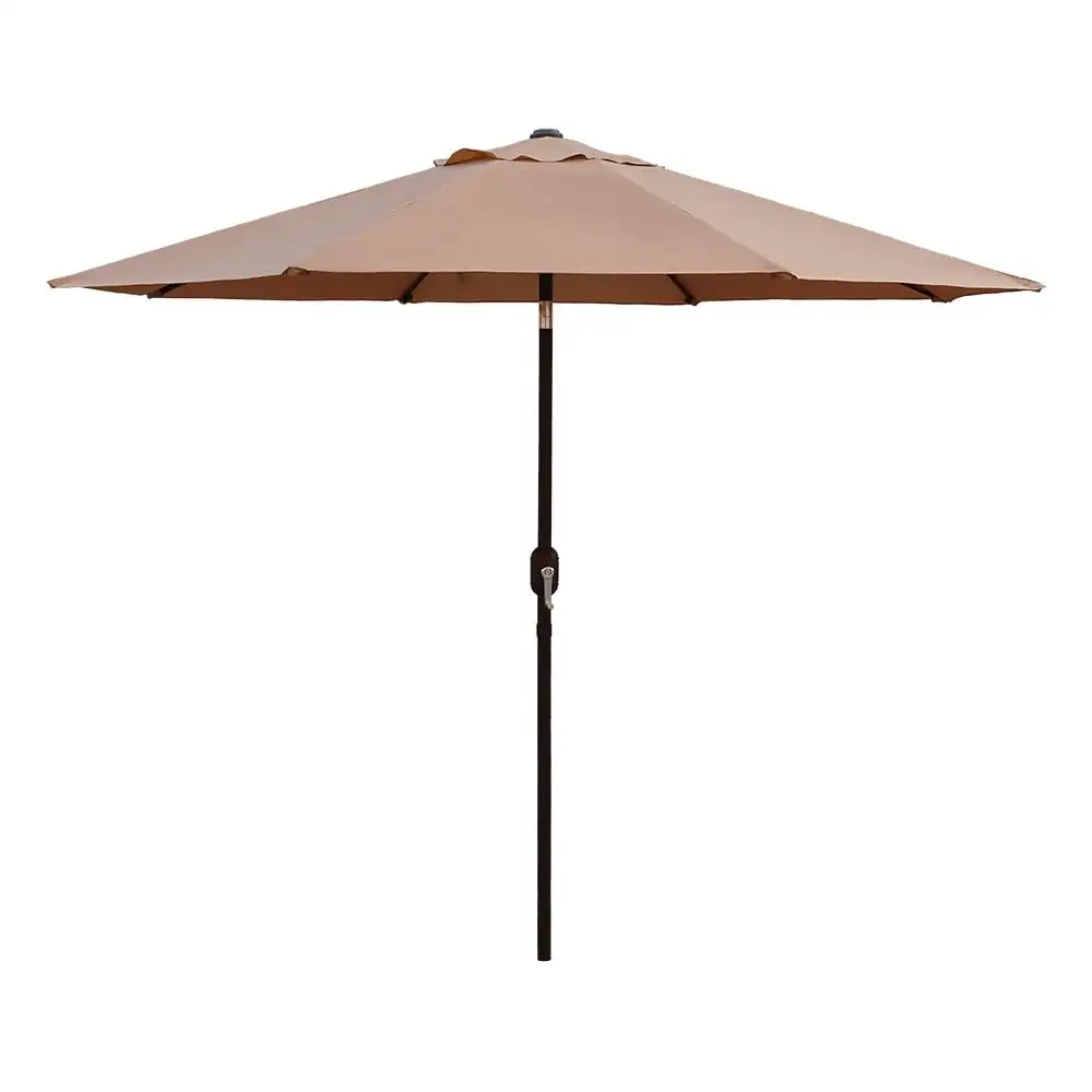 Outdoor Shade Umbrella in Tan Tone – 8.5 Feet