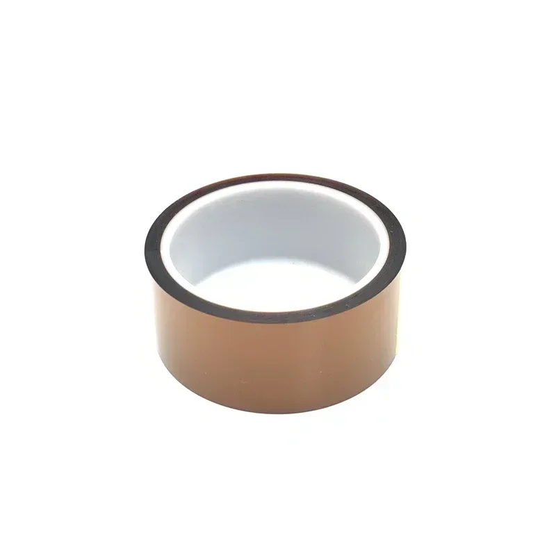 33M/Roll Insulated high-temperature tape 3-50mm width polyimide tape 3D printer anti welding heat transfer high-temperature tape