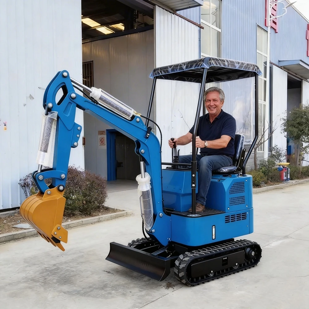 

Мини-экскаватор 1.7 тонны, EPA Euro 5, 1.0 тонны, строительный, 1.2 тонны, дизельный двигатель, гидравлический гусеничный мини-экскаватор, дизельный