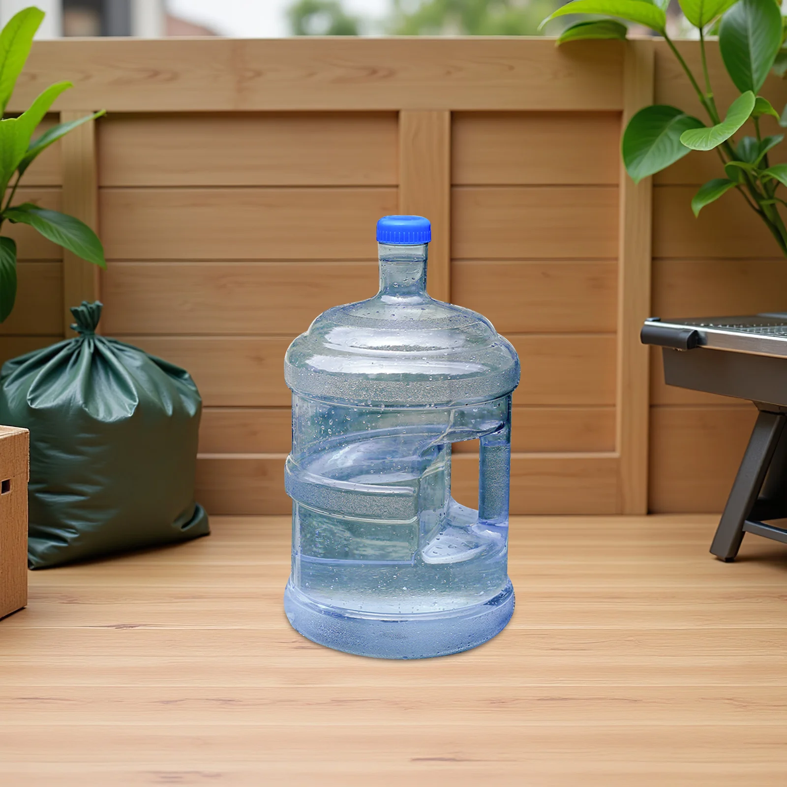 

15L Pc Water Container Durable Outdoor Camping Hiking Picnic Storage Sky Blue Bucket Outdoor Water Storage Container Durable