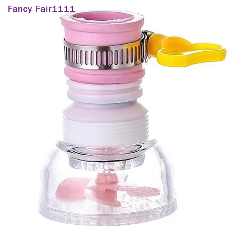 

New360°Swivel Extension Kitchen Faucet Aerator Telescopic Hose Sprayer Filter Diffuser Water Saving Nozzle Bath Faucet Connector