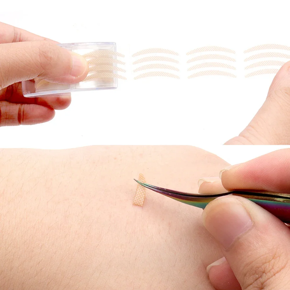 เทปติดตาสองชั้นแบบใส แถบยกกระชับเปลือกตา สติ๊กเกอร์กาวแต่งหน้า ตาโต ผู้หญิง กันน้ำ อุปกรณ์เสริมความงามใบหน้า ยกกระชับเปลือกตา