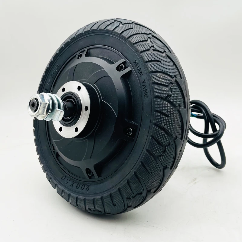 

8-inch 36V350W24V48V electric scooter refitted parts motor brushless hub motor disc brake.