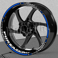 Motorcycle Wheel Sticker Reflective Stripe Rim Decal 14/15/17Inch Hub Tape Accessori Waterproof For Honda Forza 750 350 125 2023