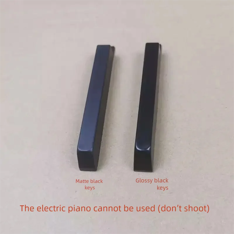 

Piano tuning repair tool accessories, glossy black keys, matte black keys, leather, ebony dual color