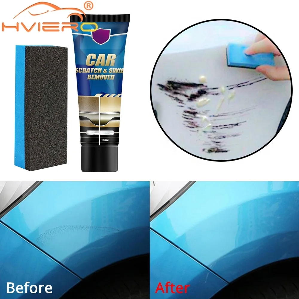 Car Scratch Mend Paste 60ML Paint Maintenance Repair Care Free Wax Dirt Tut Cleaner Tools Polishing Detailing Lasting Universal