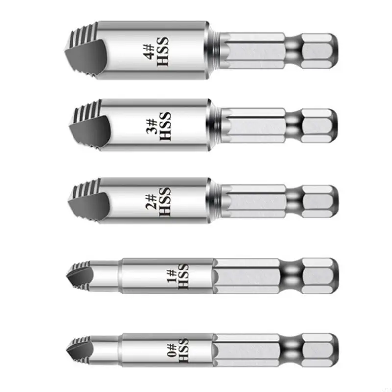 Gói J2FA gồm 5 độ bền vít remoVers vít trích xuất cho các nhiệm vụ chiết dễ dàng