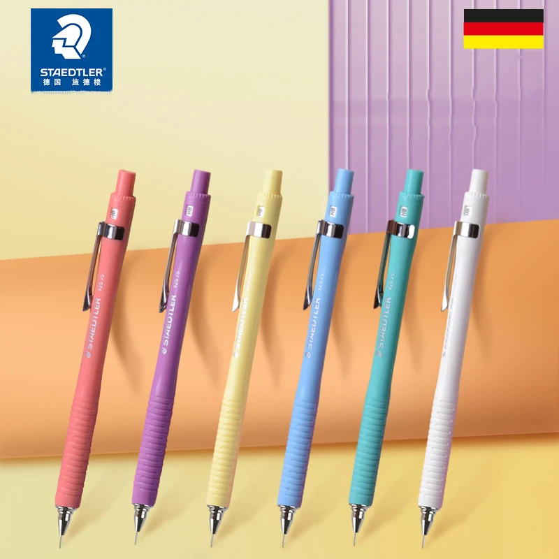 

STAEDTLER Color Automatic Pencil 925 75 Low Center of Gravity Drawing Pen 0.5mm Student Rod Activity Pencil Painting Tool