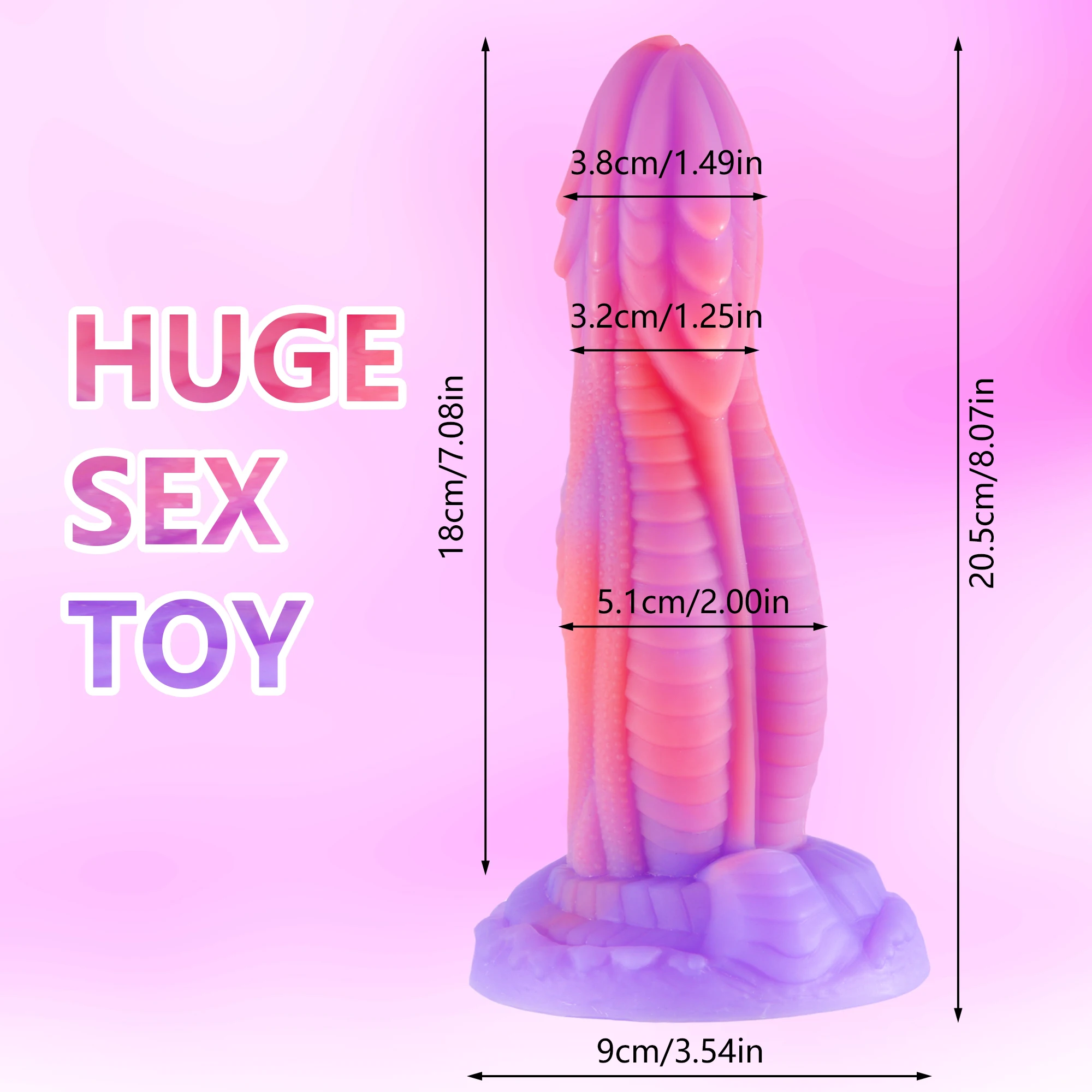 New Silicone Dildo Anal Sex Toys for Women Men Colourful Penis Huge Dragon Monster Dildos Butt Plug Adult Sexy Products Sexshop