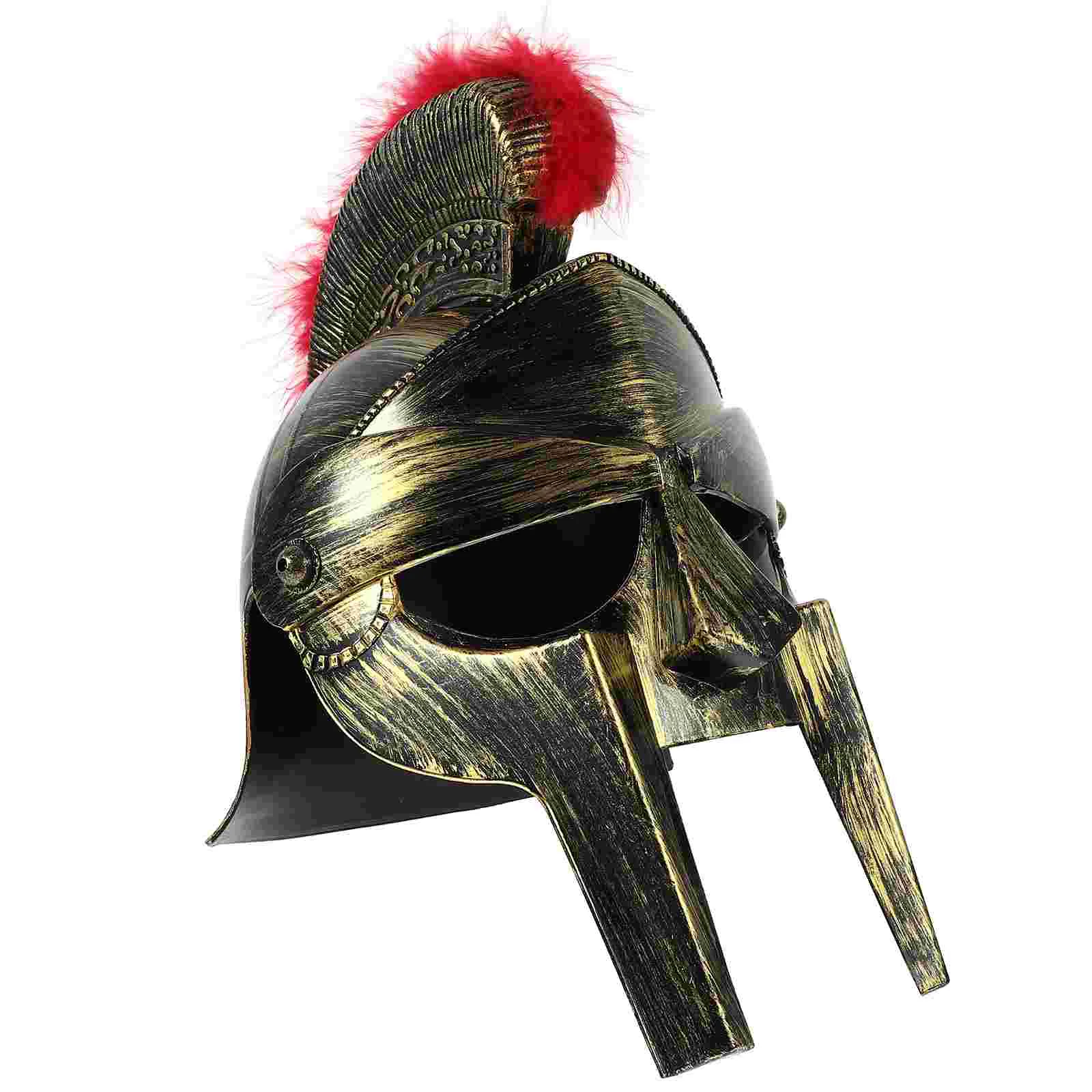 Samurai Hat Hats Soldier Costume Man Plastic Cosplay Roman Men Gladiator Adults