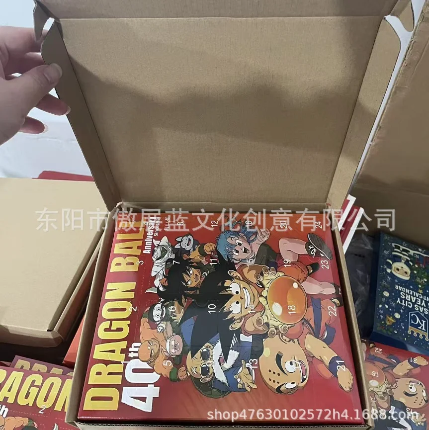 

Dragon Ball 40th Anniversary Advent Calendar Anime Figure Christmas Tree Ornament Christmas Countdown Toys Gifts For Kidsadults