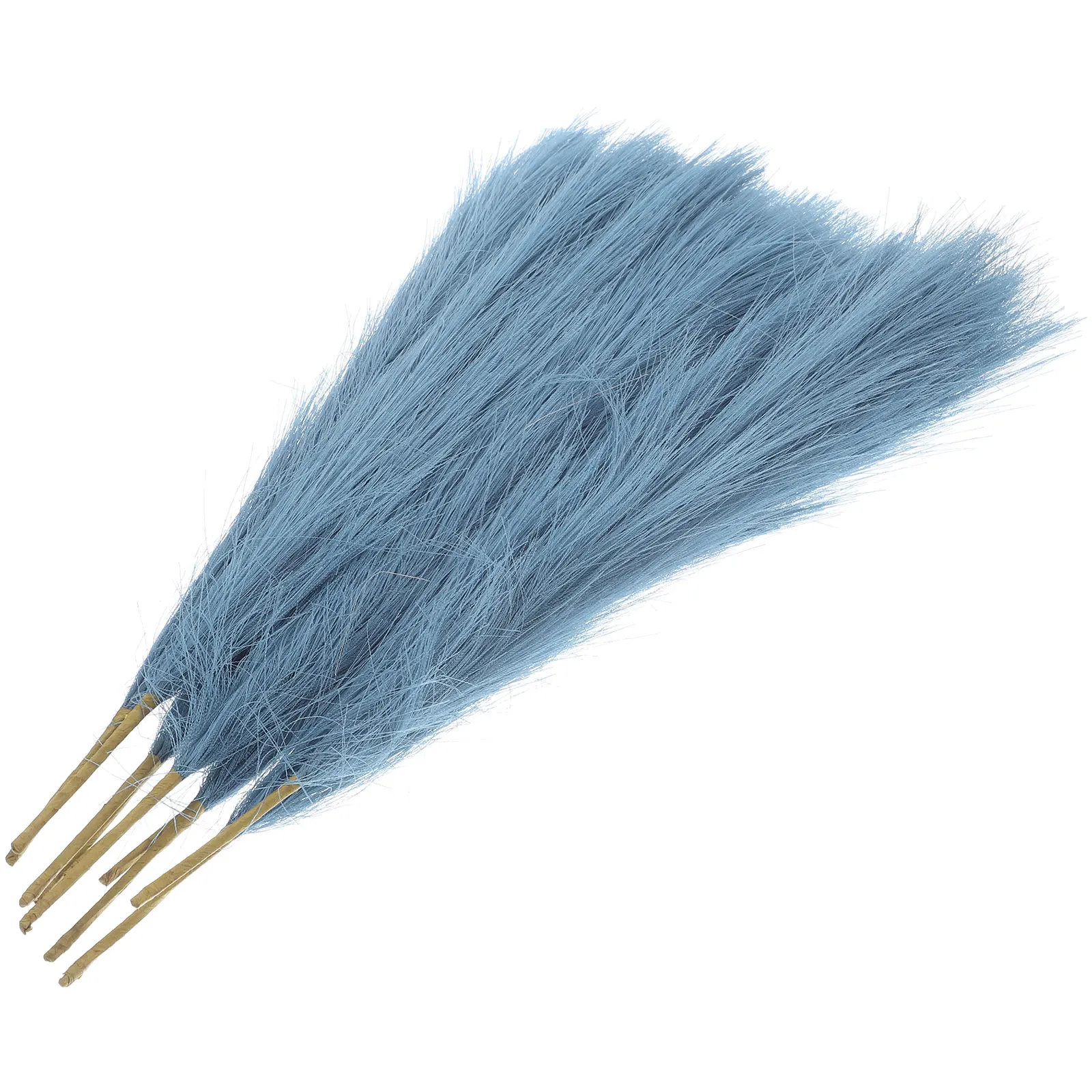 10 szt. Sztuczna trawa pampasowa, imitacja trzciny, dekoracja do samodzielnego tworzenia wazonów, aranżacji, dekoracji na wesela, imprezy, sztuczny bukiet kwiatów, dekoracja domu.