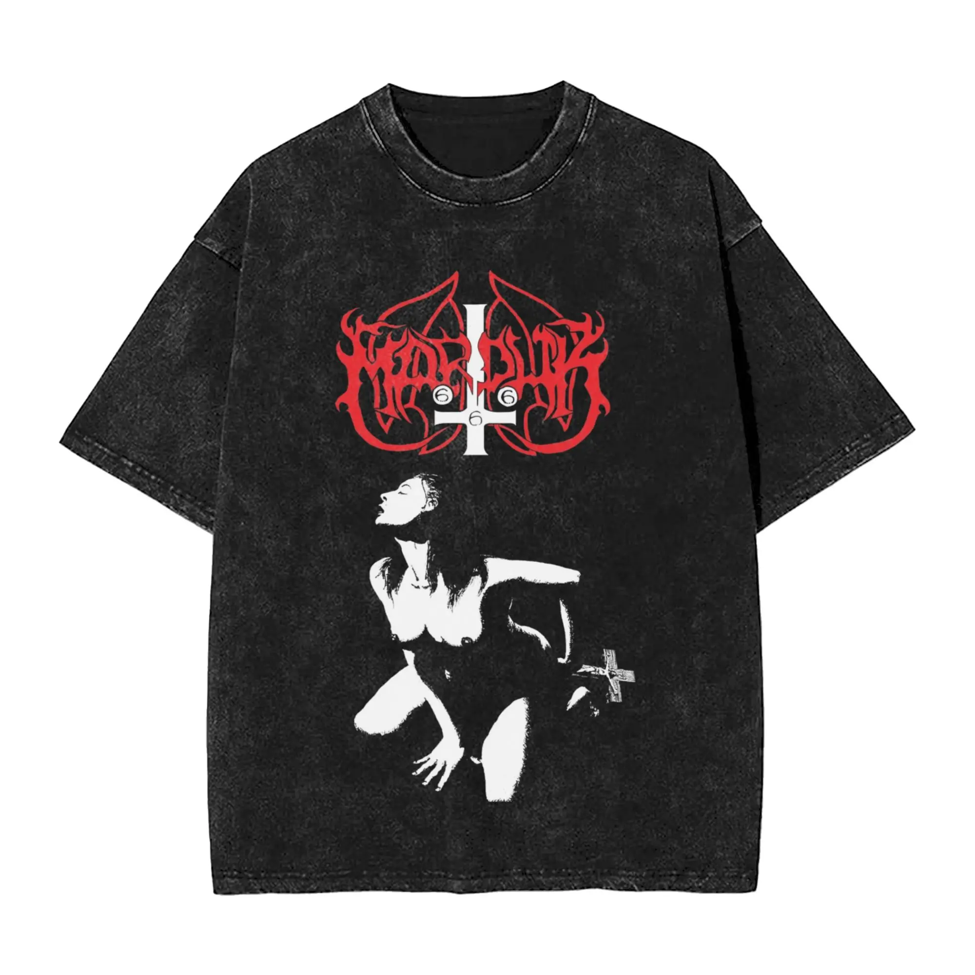 

Men Marduks Band T Shirts Tops Summer Y2K Casual Short Sleeve T-Shirt O-Neck Hipster Pattern Tee Shirt Hot Sale