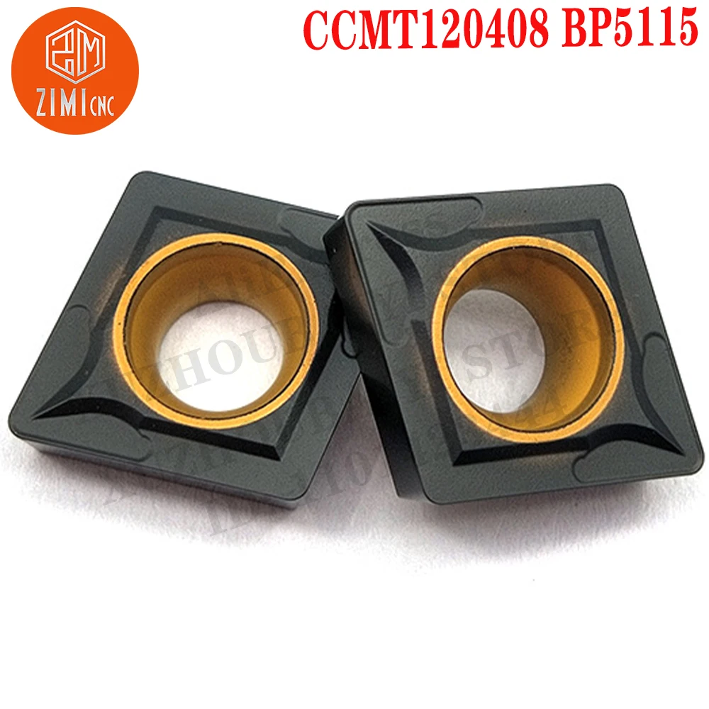CCMT120408 BP5115 أدوات الخراطة الخارجية إدراج كربيد CCMT 120408 إدراج كربيد خارجي أدوات CNC مخرطة معدنية ميكانيكية