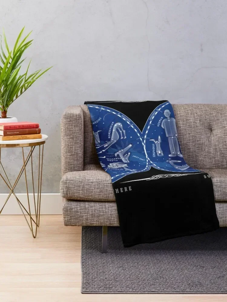 Peta Rasi Bintang Greyt Selimut Sofa Berat