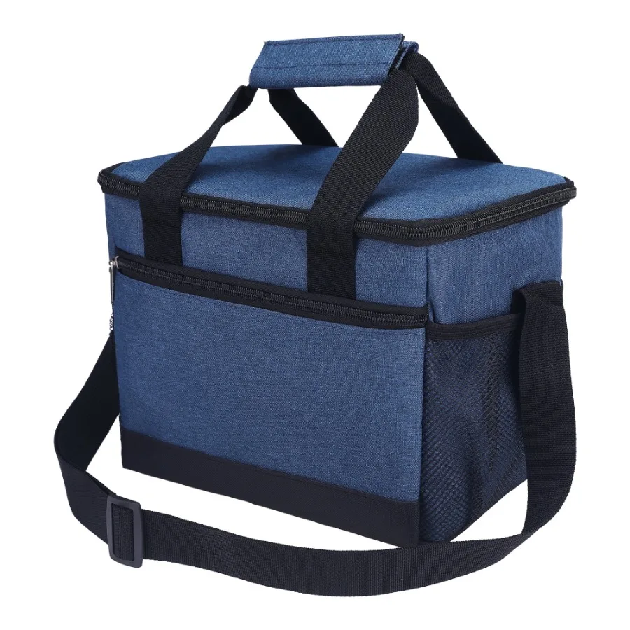 

Insulated Lunch Bag Leakproof Lunch Box for Work Office Navy Blue