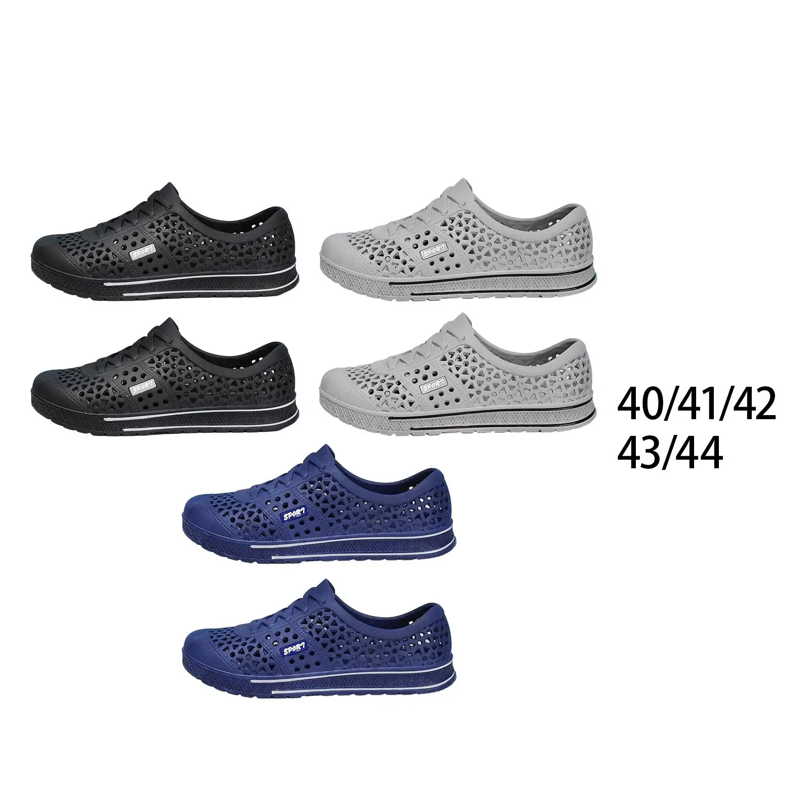 Classic Clogs Flatforms Nonslip for Men Stylish Lightweight Slides Platform