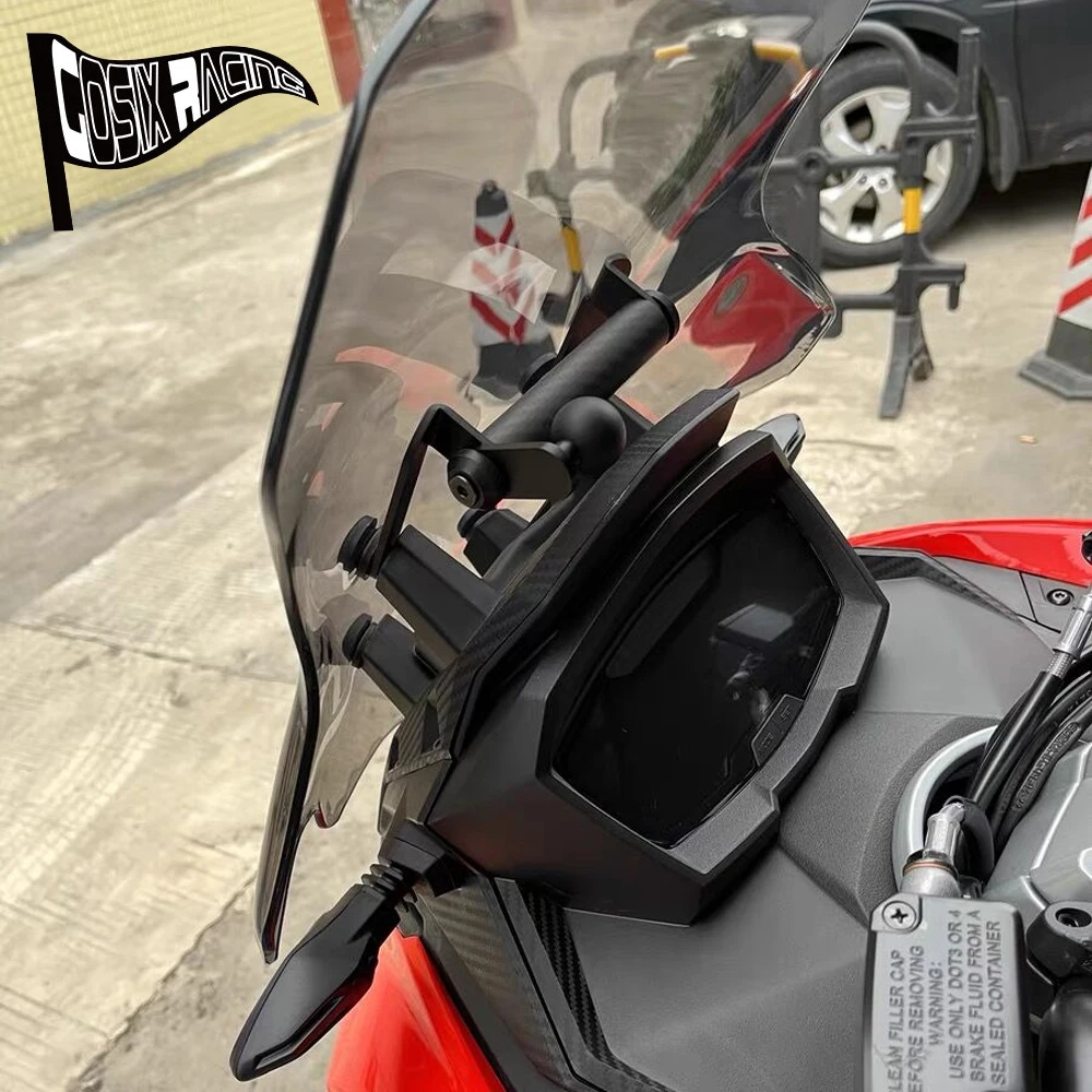 

Fit For SR GT200 GT125 2022-2025 Motorcycle Accessories Stand Holder Phone Mobile Phone GPS navigation Plate Bracket