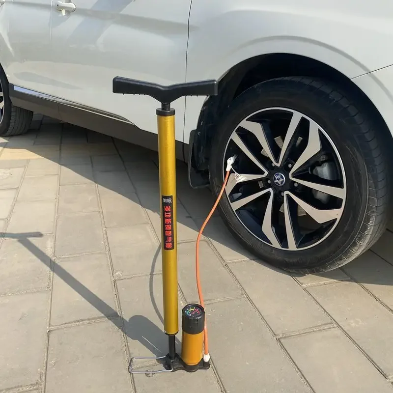 Positive Plus High Pressure Pump Portable Household Bicycle Electric Car Motorcycle Car Toy Ball Air Pump