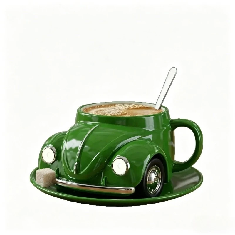 New Beetle-shaped coffee cup lover gift