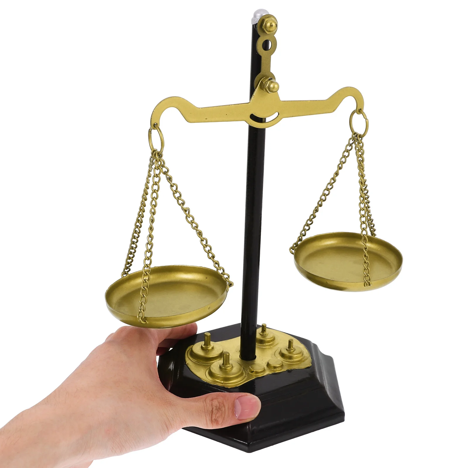

Metal Balance Scale Table Decoration Modern Libra Scale Tabletop Centerpiece Home Office Desk Ornament Table Decor