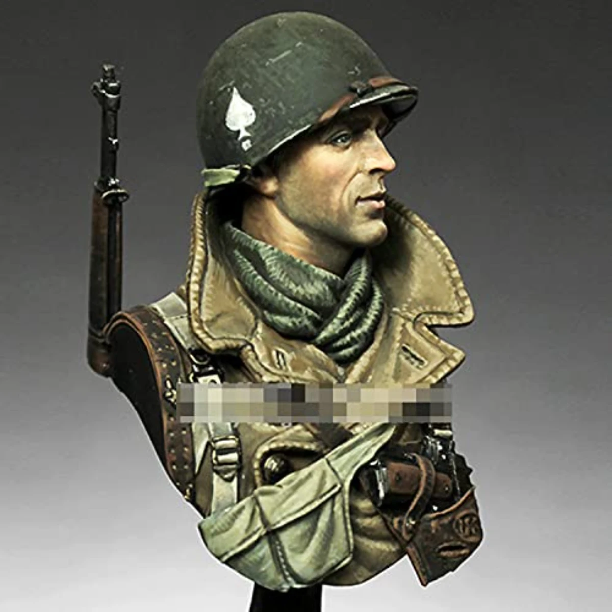 1/10 Resin Unpainted model Kit, military theme, bust of U.S. 101st Airborne Division unassembled and unpainted GK, 1262X view 5